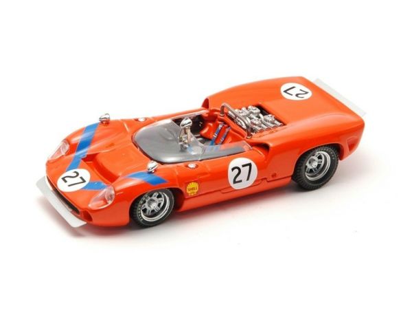 Best Model BT9333 LOLA T 70 SPYDER N.27 7th FUJI 1968 T.SAKAI 1:43 Modellino