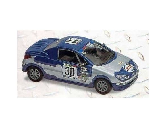 Solido 1573 PEUGEOT 206CC RACING 2001 1/43 Modellino