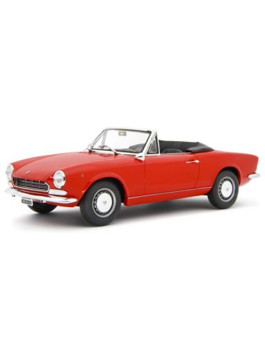 LAUDO RACING LM172A FIAT 124 SPORT SPIDER AS (1438 CC.) 1968 RED 1:18 Modellino