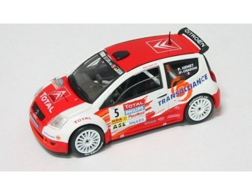Solido SL1590 CITROEN C 2 SUPER 1600 N.5 '04 1:43 Modellino