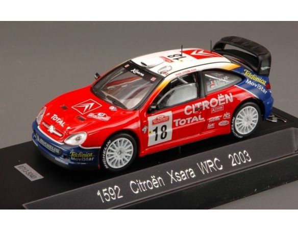 Solido SL1592 CITROEN XSARA WRC N.18 '03 1:43 Modellino