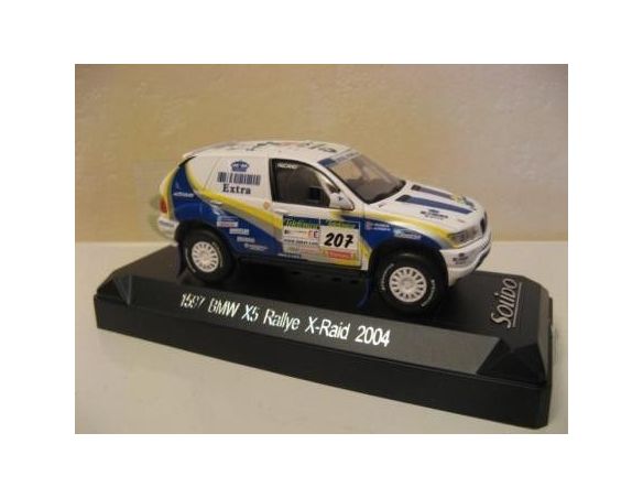 Solido 1597 BMW X5 PARIS DAKAR '04 ALPHAND/MAGNE Modellino