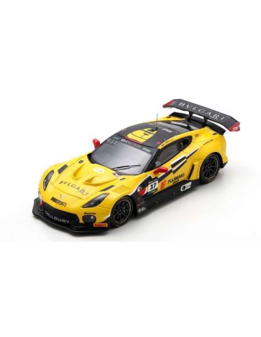 SPARK MODEL SJ090 CALLAWAY CORVETTE C7 N.37 10 H SUZUKA 2019 TAKEI-OGAWA-POMMER 1:43 Modellino