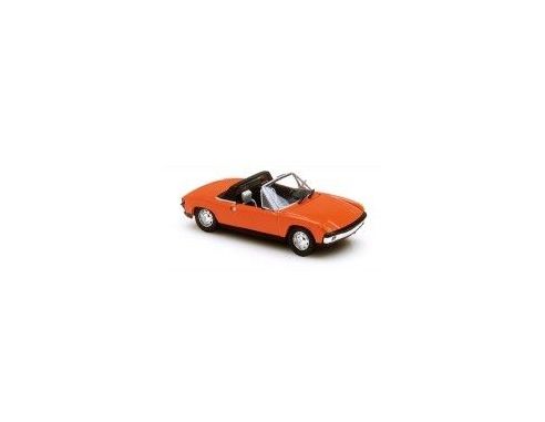 Solido 1846 PORSCHE 914 CAB '69 ORANGE 1/43 Modellino