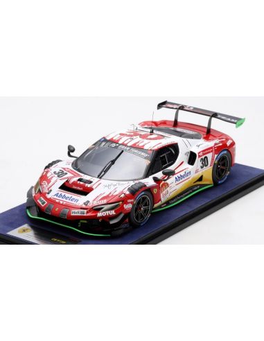 LOOKSMART LS18RC025 FERRARI 296 GT3 N.30 WINN.24H NURBURGR.2023 BAMB./CATS./PITT./LASER 1:18 Modellino