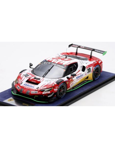 LOOKSMART LS18RC025 FERRARI 296 GT3 N.30 WINN.24H NURBURGR.2023 BAMB./CATS./PITT./LASER 1:18 Modellino