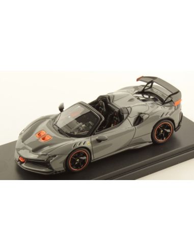 LOOKSMART LS552G FERRARI SF90 XX SPIDER GRIGIO NARDO 1:43 Modellino