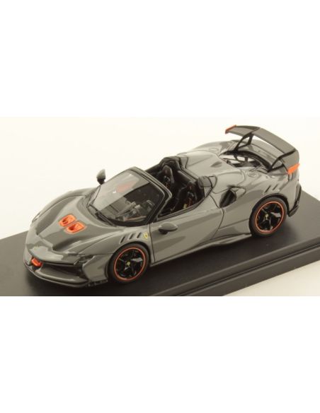 LOOKSMART LS552G FERRARI SF90 XX SPIDER GRIGIO NARDO 1:43 Modellino
