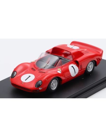 LOOKSMART LSRC116 FERRARI 330 P2 N.1 WINNER 1000KM NURBURGRING 1965 SURTEES-SCARFIOTTI1:43 Modellino