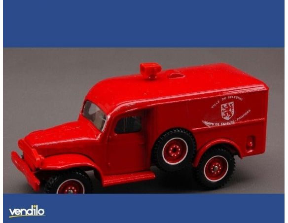 Solido SL2128 DODGE WC 54 POMPIERS 1:50 Modellino