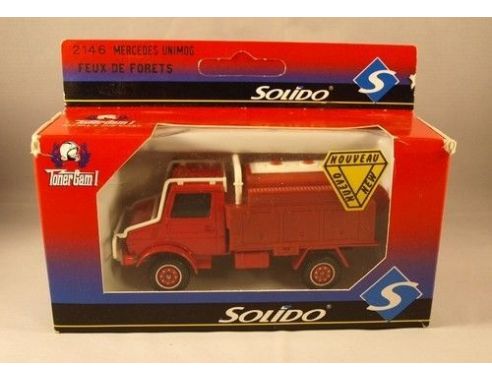 Solido 2146 MERCEDES UNIMOG FEUX DE FORET  1/50 Modellino
