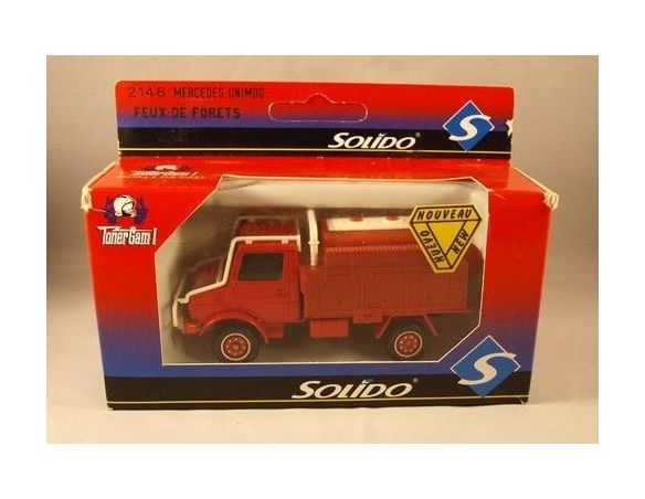 Solido 2146 MERCEDES UNIMOG FEUX DE FORET  1/50 Modellino
