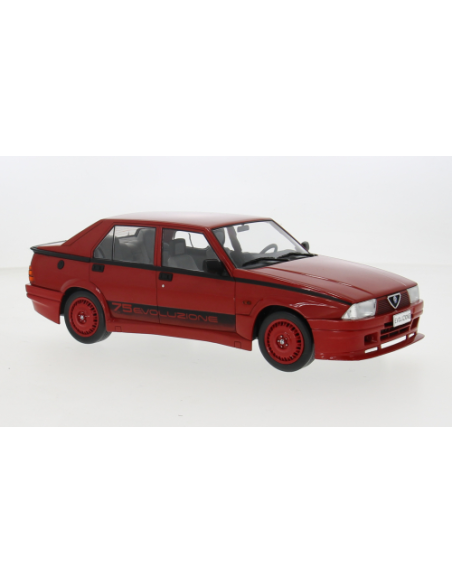 MODELCARGROUP MCG18428 ALFA ROMEO 75 TURBO EVOLUZIONE 1987 RED 1:18 Modellino