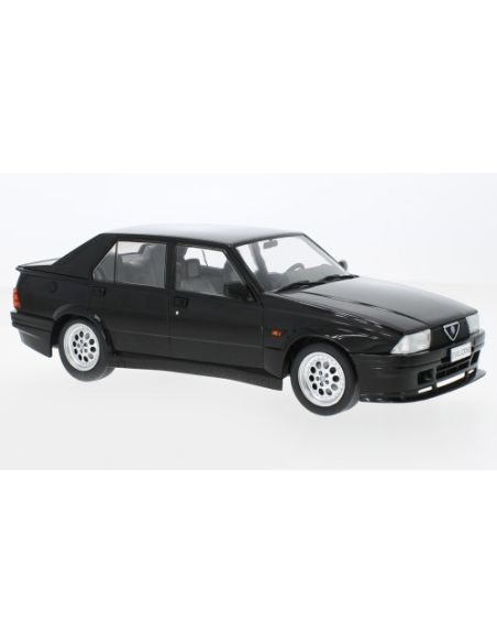 MODELCARGROUP MCG18429 ALFA ROMEO 75 TURBO EVOLUZIONE 1987 BLACK 1:18 Modellino