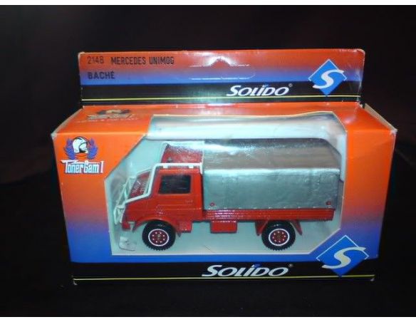 Solido 2148 MERCEDES UNIMOG FIRE TRUCK 1/50 Modellino