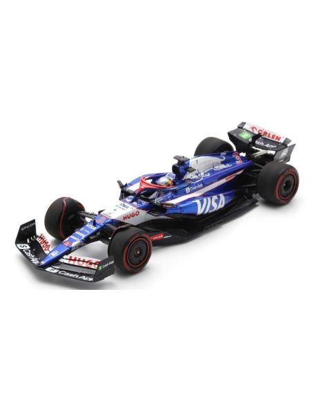 SPARK MODEL S9521 VISA CASH APP RB VCARB 01 N.3 BAHRAIN GP 2024 D.RICCIARDO 1:43 Modellino