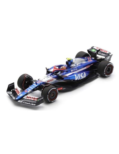 SPARK MODEL S9522 VISA CASH APP RB VCARB 01 N.2 SAUDI ARABIAN GP 2024 Y.TSUNODA 1:43 Modellino