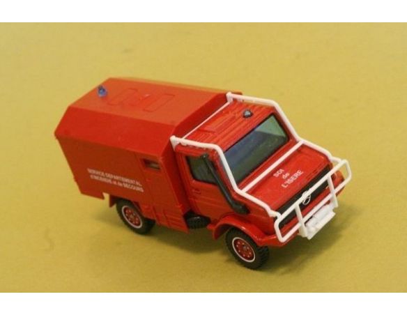 Solido 2169 MERCEDES UNIMOG POMPIERI SDI DE Modellino