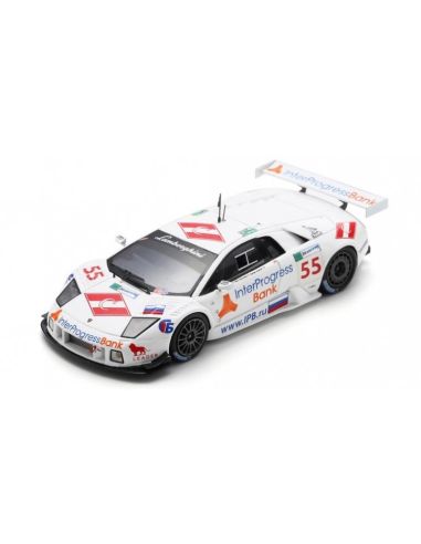 SPARK MODEL S9602 LAMBORGHINI MURCIELAGO N.55 24 H LE MANS 2008 RUSINOV-KOX-HEZEMANS 1:43 Modellino