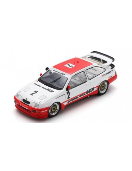 SPARK MODEL SA258 FORD SIERRA RS500 COSWORTH N.2 MACAU 1990 STEFAN JOHANSSON 1:43 Modellino