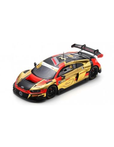 SPARK MODEL SA281 AUDI R8 GT3 N.40 2nd FIA GT WORLD CUP MACAU 2023 E.MORTARA 1:43 Modellino