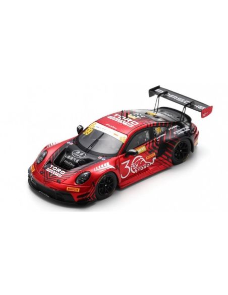 SPARK MODEL SA283 PORSCHE 911 GT3 N.99 6th FIA GT WORLD CUP MACAU 2023 L.VANTHOOR 1:43 Modellino