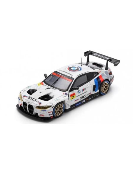 SPARK MODEL SGT048 STUDIE BMW M4 N.7 GT300 SUPER GT 2022 S.ARA-A.FARFUS 1:43 Modellino