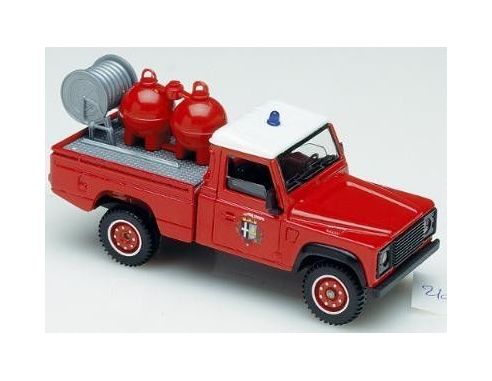 Solido 2187 LANDROVER VIGILI DEL FUOCO CON SFERE Modellino