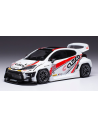 IXO MODEL MOC329 TOYOTA YARIS/PANDEM WHITE CUSCO 1:43 Modellino