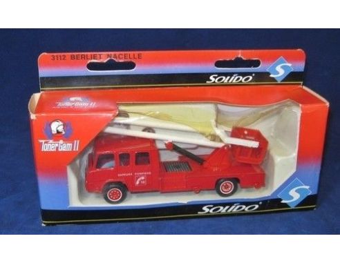 Solido 3112 BERLIET POMPIERI 1/50 Modellino