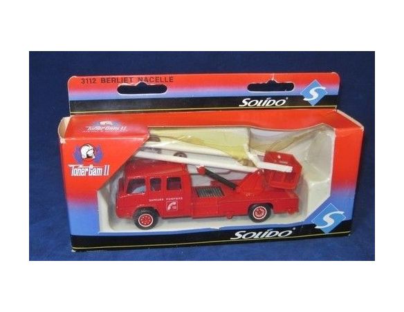Solido 3112 BERLIET POMPIERI 1/50 Modellino
