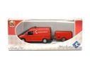 Solido 3150 PEUGEOT EXPERT POMPIERI CON CARRELLO Modellino