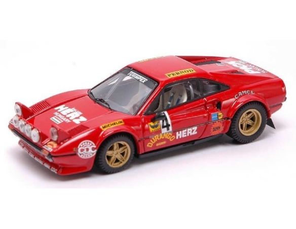 Best Model BT9341 FERRARI 308 GTB GR.3 N.4 WINNER MONZA RALLY 1979 PINTO-PENARIOL 1:43 Modellino
