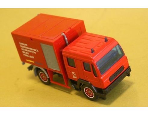 Solido 3180 MAN FIRE WORK TRUCK 1/50 Modellino