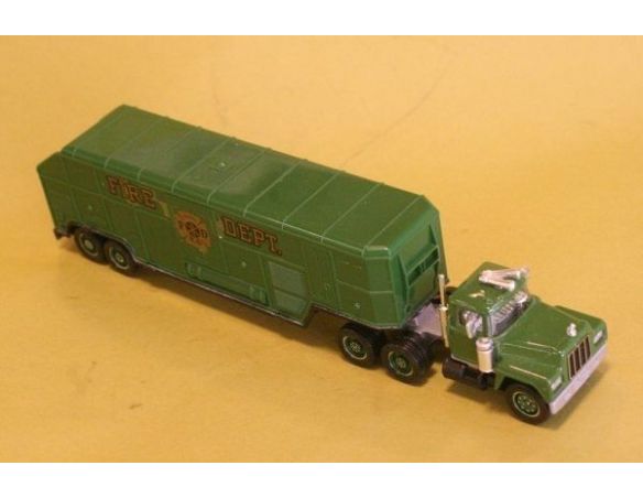 Solido 3514 MACK R600 FIRE DEPT. GREEN 1/50 Modellino