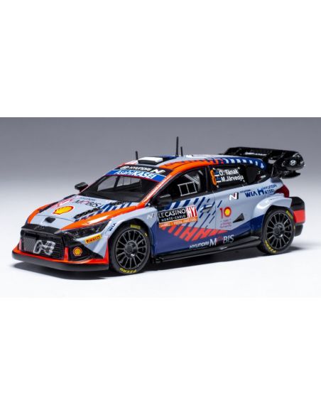 IXO MODEL RAM911 HYUNDAI i20 N WRC N.8 RALLY MONTE CARLO 2024 TANAK/JARVEOJA 1:43 Modellino