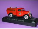 Solido 4434 FORD V8 CISTERNA POMPIERI 1936 1/43 Modellino