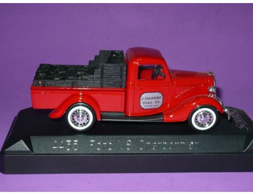 Solido 4435 FORD V8 CHARBONNIER RED 1/43 Modellino