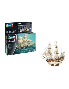 REVELL RV65458 MODEL SET HMS BEAGLE DARWIN'S HISTORICAL...