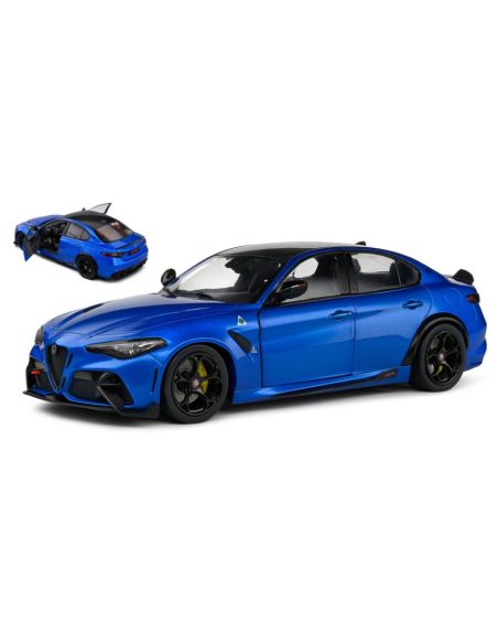 SOLIDO SL1806906 ALFA ROMEO GIULIA GTA 2022 BLUE 1:18 Modellino
