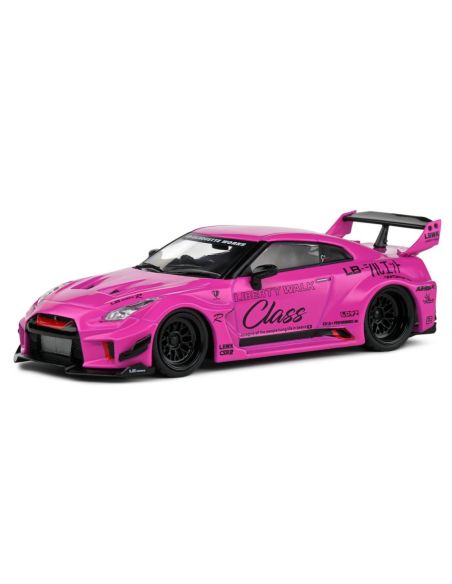 SOLIDO SL4311210 NISSAN GT-R (R35) LB WORKS SILHOUETTE COUPE 2019 PURPLE 1:43 Modellino