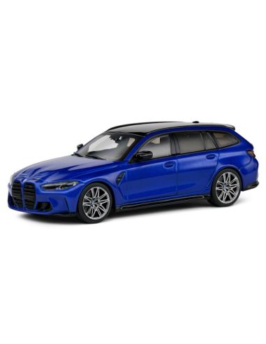 SOLIDO SL4315402 BMW 3-SERIES M3 TOURING SW STATION WAGON 2023 BLUE 1:43 Modellino