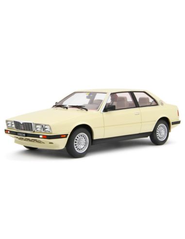 LAUDO RACING LX001A MASERATI BITURBO 1982 AVORIO 1:18 Modellino