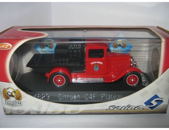 Solido 4829 CITROEN C4F POMPIERI CASSONATO 1/43 Modellino