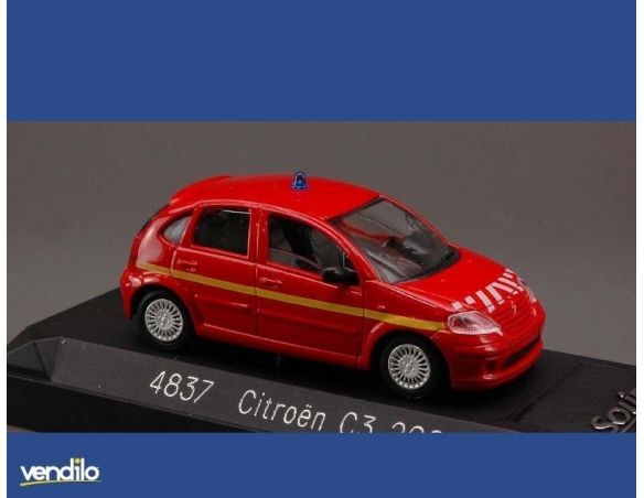 Solido SL4837 CITROEN C 3 POMPIERS 1:43 Modellino