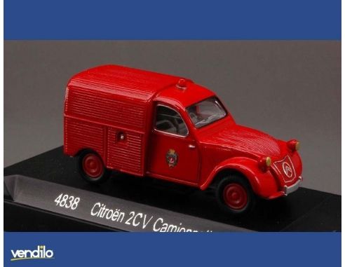 Solido SL4838 CITROEN 2 CV POMPIERS '51 1:43 Modellino