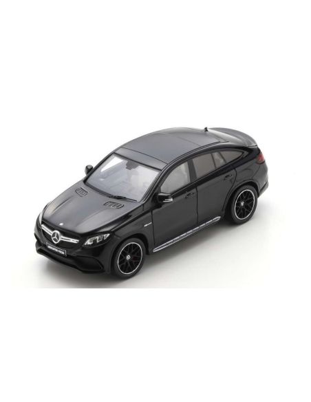 SCHUCO SH450399800 MERCEDES X253 GLE 63 COUPE 2016 OBSIDIAN MET.BLACK RESIN 1:43 Modellino