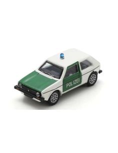 SCHUCO SH452677500 VW GOLF I POLIZEI (DIE CAST) 1:87...