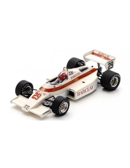 SPARK MODEL S5785 ARROWS A6 N.29 BELGIUM GP 1983 MARC SURER 1:43 Modellino