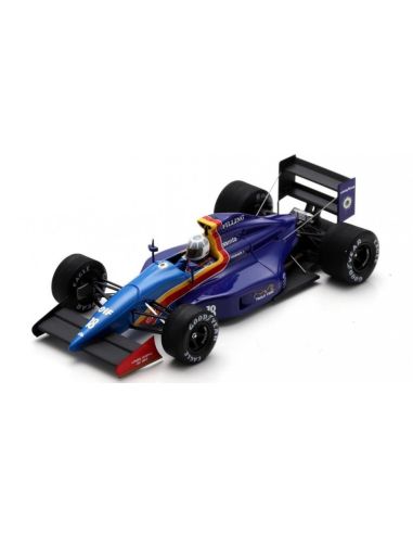 SPARK MODEL S7229 AGS JH25B N.18 PRACTICE GERMAN GP 1991 FABRIZIO BARBAZZA 1:43 Modellino